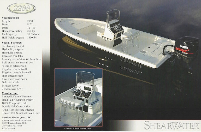 Shearwater 2200 Brochure