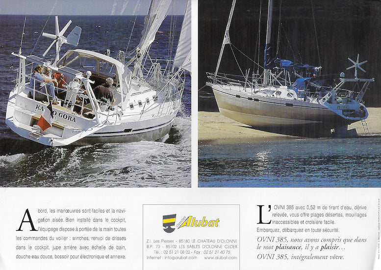 Alubat Ovni 385 Brochure