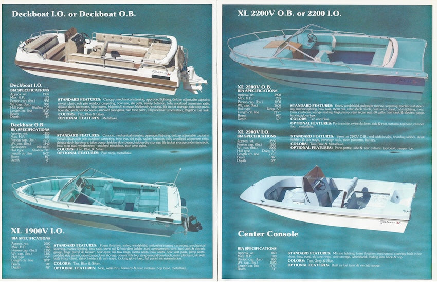 Galaxie 1980s Brochure
