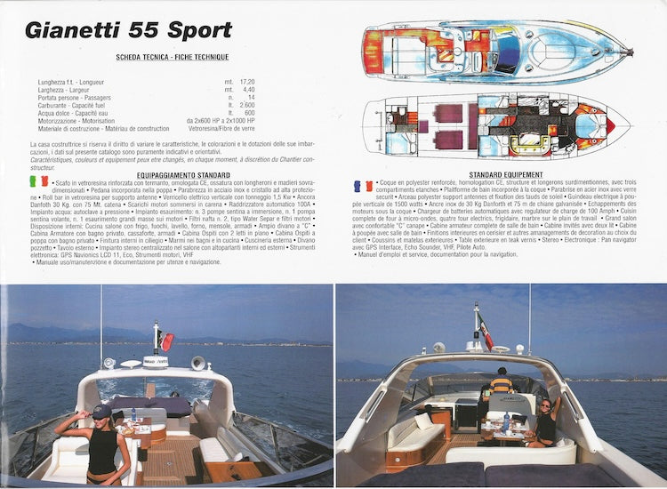 Gianetti 55 Sport Brochure