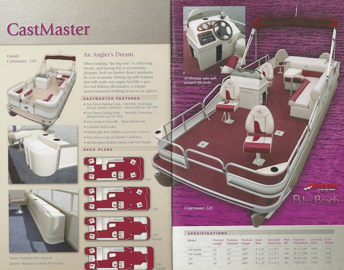 Palm Beach 2003 Pontoon Brochure