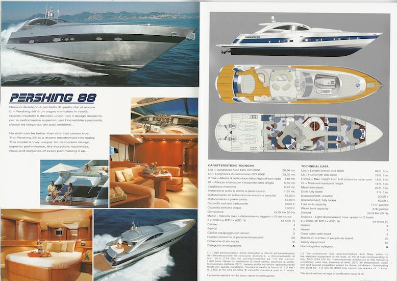 Pershing 2003 Brochure