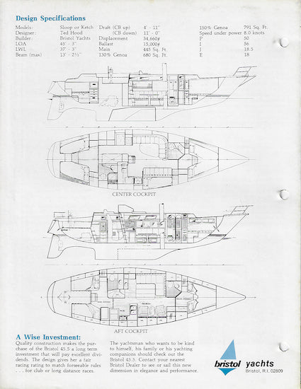Bristol 45.5 Brochure