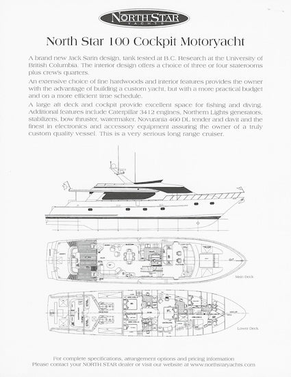 North Star 100 Specification Brochure