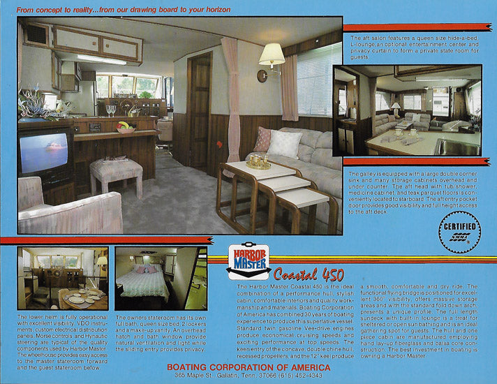 Harbor Master 450 Coastal Brochure