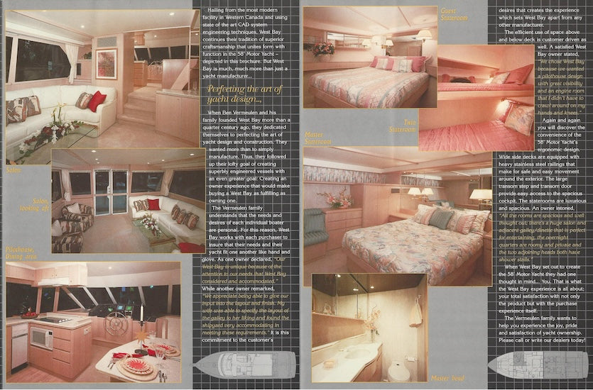 West Bay SonShip 58 Motor Yacht Brochure