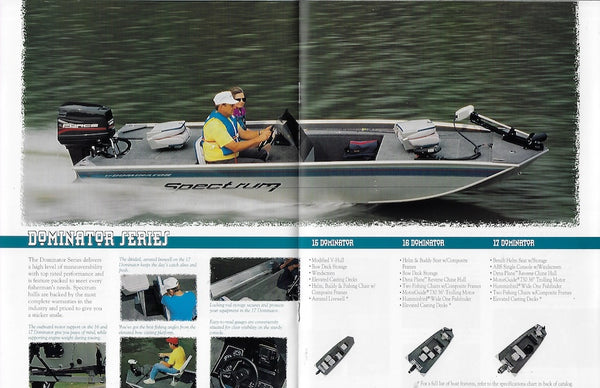 Spectrum 1995 Brochure – SailInfo I boatbrochure.com