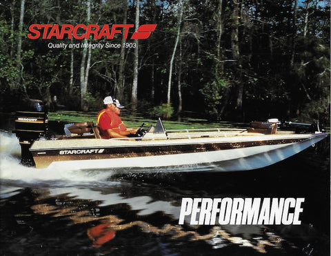 Starcraft 1987 Performance & Bass Brochure