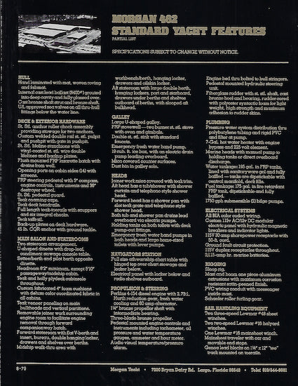 Morgan 46 Brochure