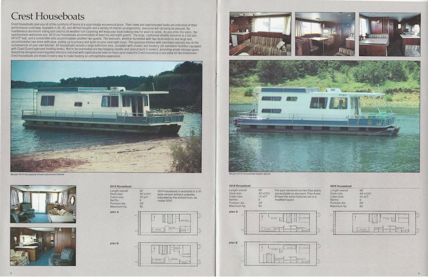 Crest 1982 Brochure
