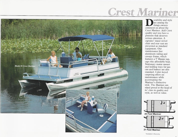 Crest 1991 Brochure