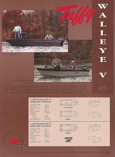 Tuffy Rampage & Walleye V Brochure