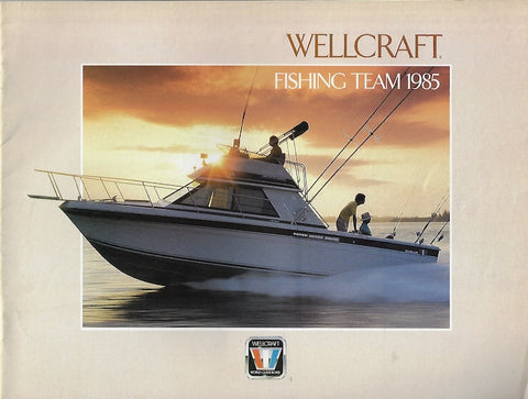 Wellcraft 1985 Fishing Brochure
