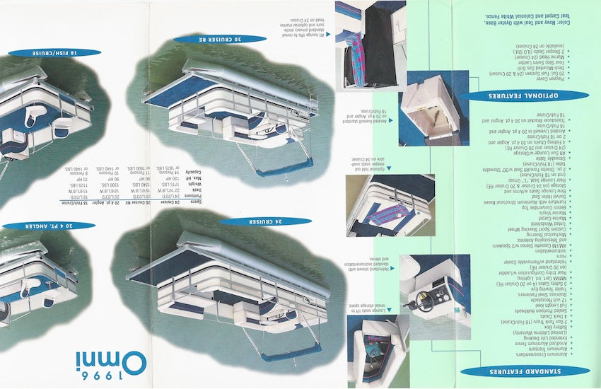 Omni 1996 Pontoon Brochure