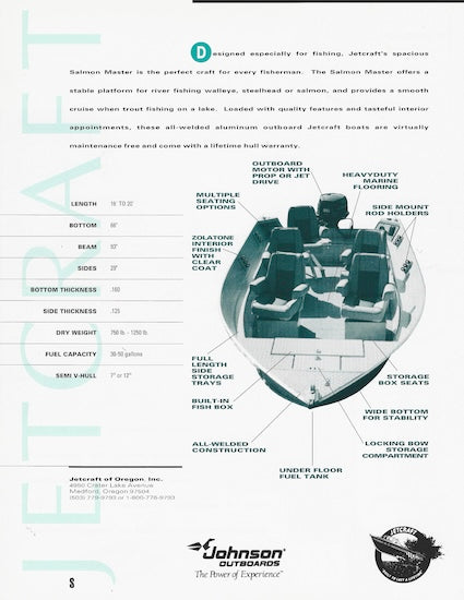 Jetcraft Salmon Master Brochure