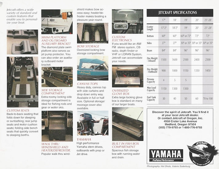 Jetcraft 1990s Brochure