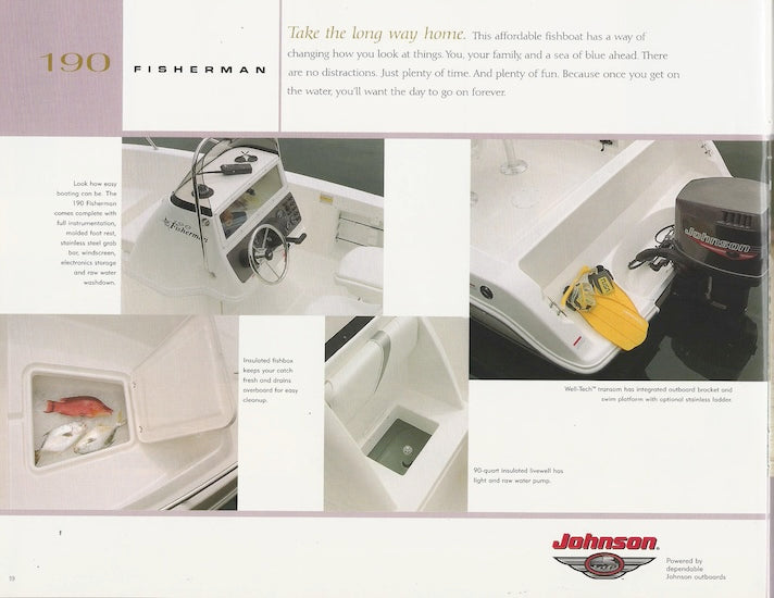 Wellcraft 1999 Sport Fishing Brochure