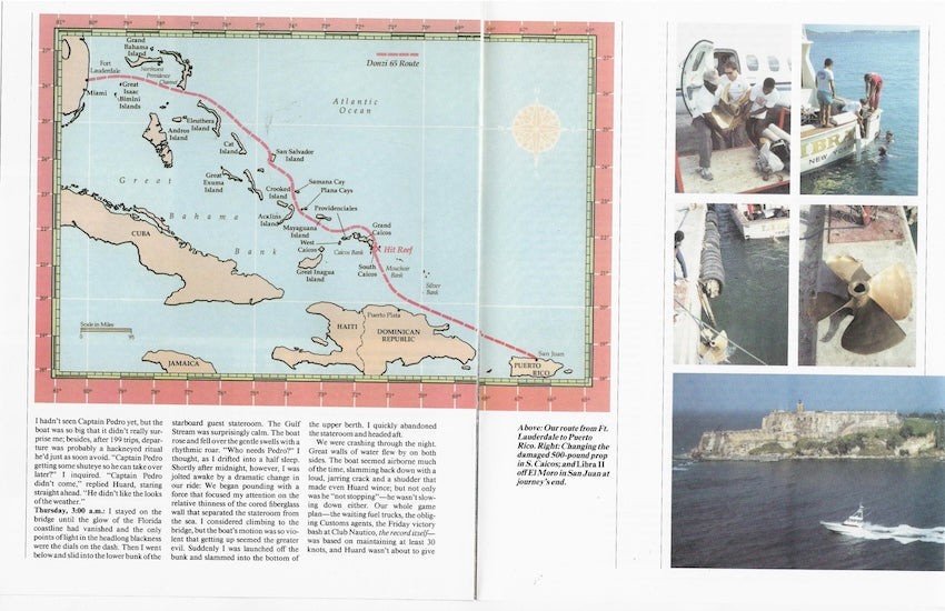 Roscioli Donzi 65 Motor Boating & Sailing Magazine Reprint Brochure