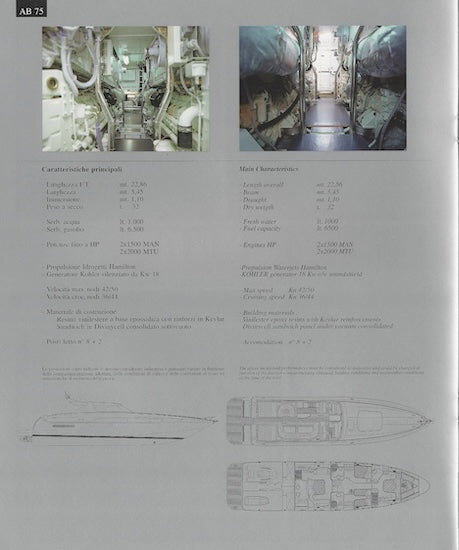 AB Yachts 75 Brochure