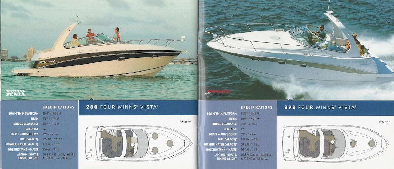 Four Winns 2004 Mini Brochure
