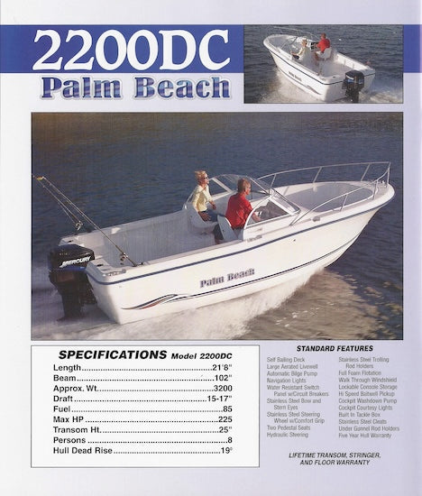 Palm Beach 2004 Fishing Brochure