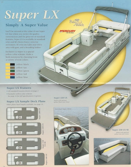 Palm Beach 2004 Pontoon Brochure