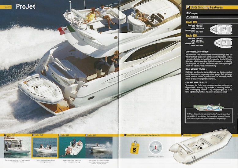 Zodiac 2004 RIBs Brochure
