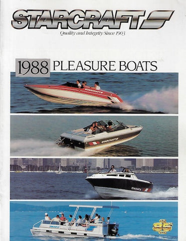 Starcraft 1988 Pleasure Brochure