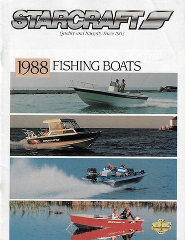 Starcraft 1988 Fishing Brochure
