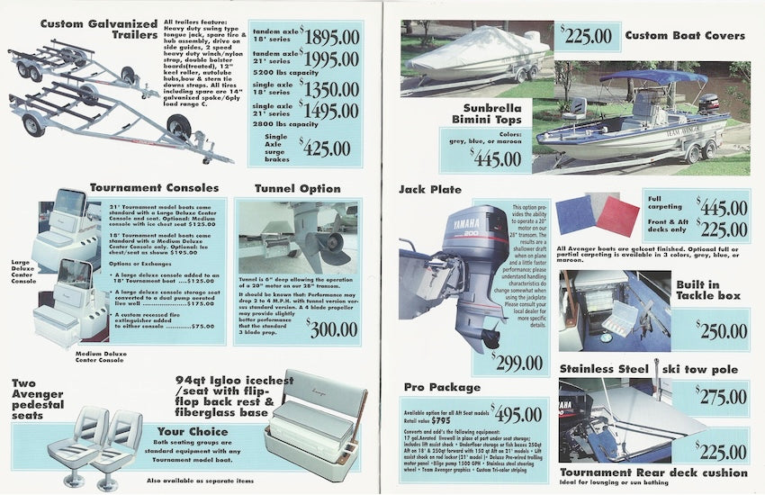 Avenger 1993 Brochure