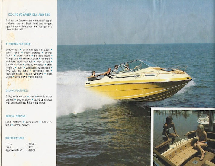Caravelle 1980s Brochure