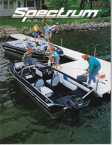 Blue Fin 1991 Spectrum Brochure
