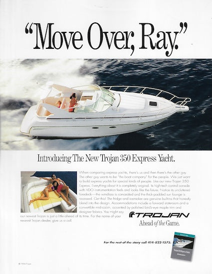 Trojan 350 Advertisement Reprint