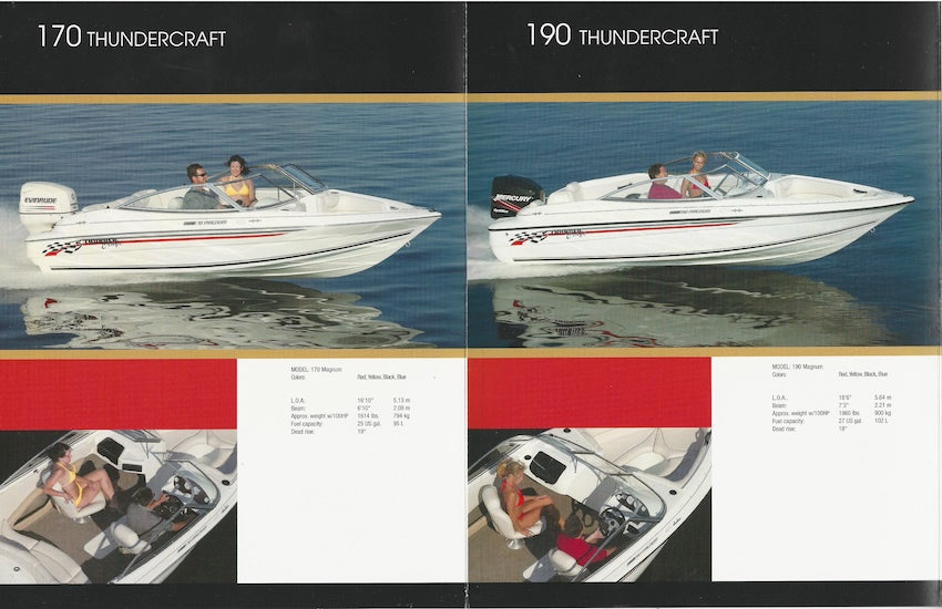 Doral 2005 Thundercraft Brochure