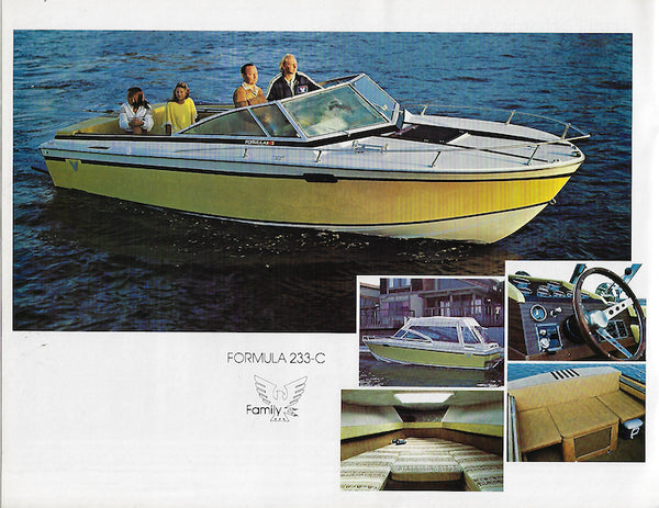 Formula 1979 Thunderbird & Signa Brochure – Sailinfo I Boatbrochure.com