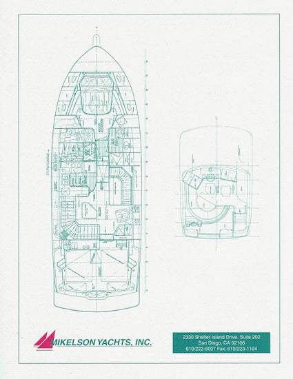 Mikelson 43 Sportfisher Specification Brochure