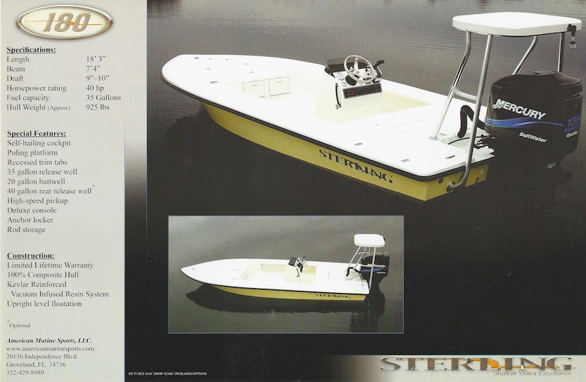Sterling 180 Brochure