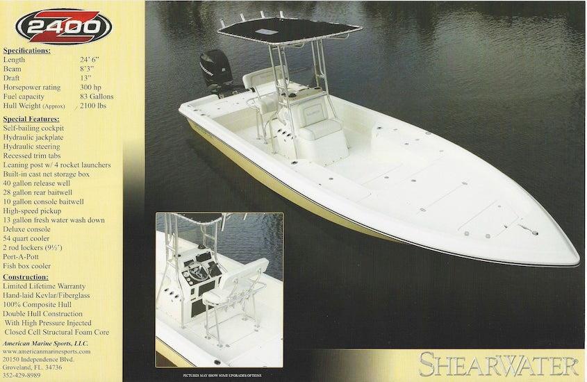 Shearwater 2400Z Brochure