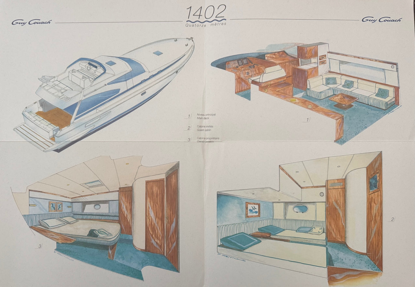 Guy Couach 1402 Poster Brochure