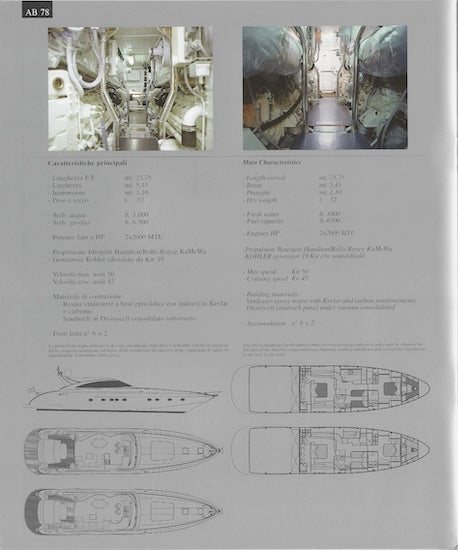 AB Yachts 78 Brochure