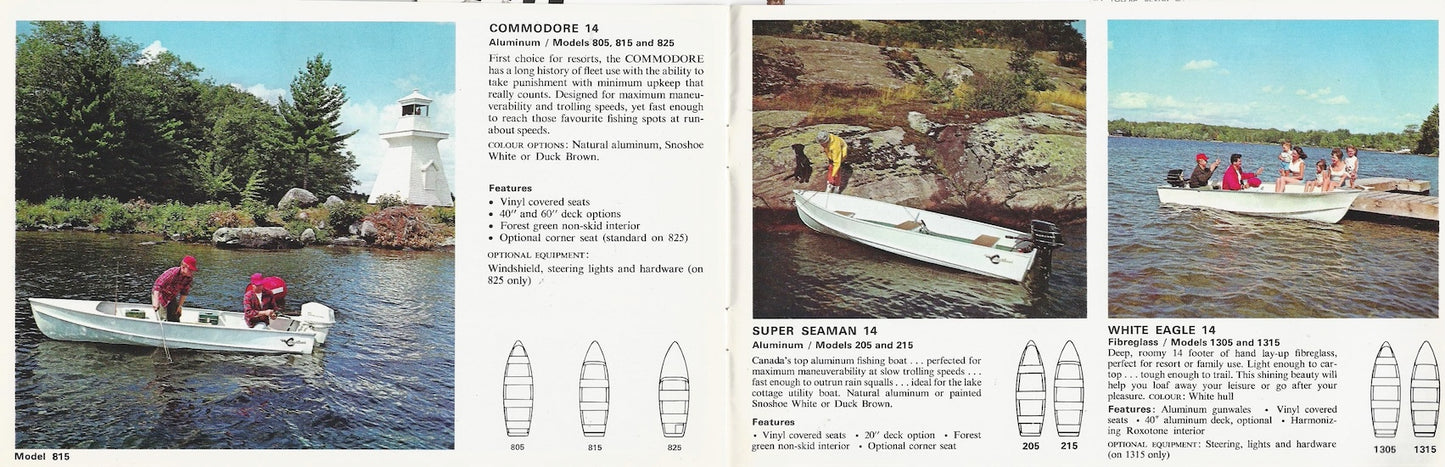 Canbar Canadian Crestliner 1965 Brochure