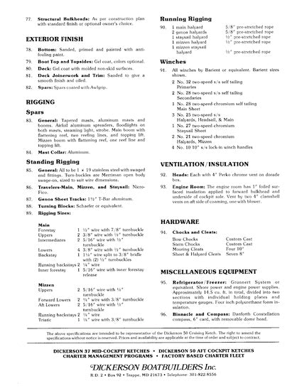 Dickerson 50 Digital Specification Brochure
