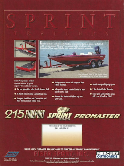 Fibersport 1998 Poster Brochure