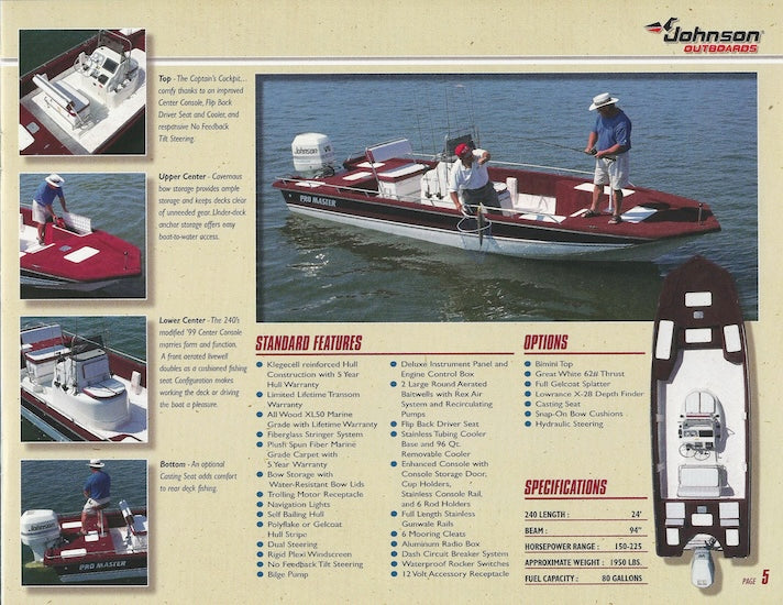 Promaster 1999 Brochure