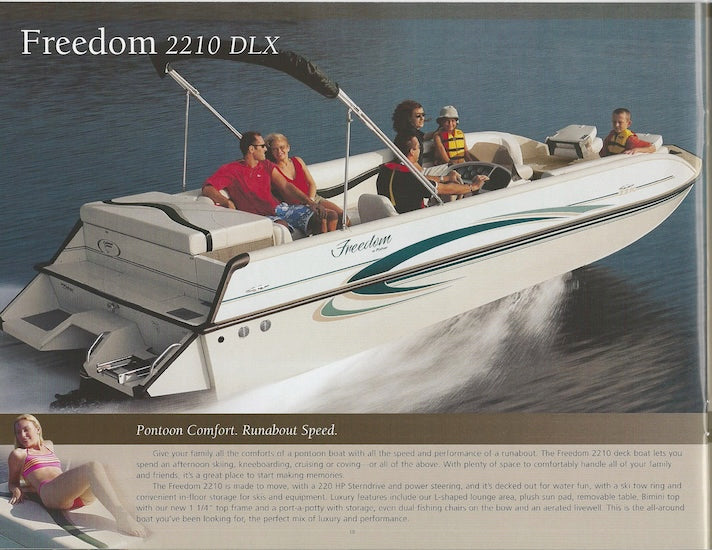 Fisher 2006 Pontoon & Deck Boat Brochure