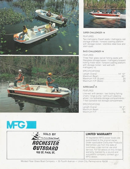 MFG 1978 Brochure