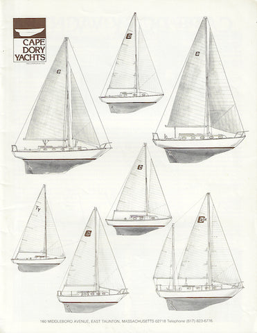 Cape Dory 1980 Brochure