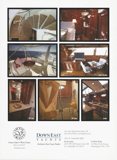 Vicem 67 Flybridge Power & Motoryacht Magazine Reprint Brochure