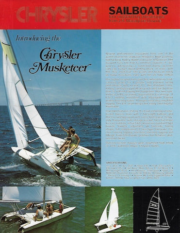 Chrysler 1974 Sailboat Brochure