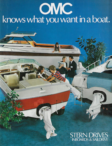 OMC 1979 Stern Drive Brochure